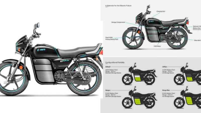 Hero Splendor electric bike
